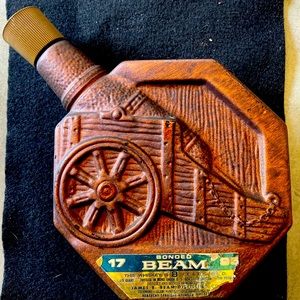 Vintage Bonded Beam Bottle